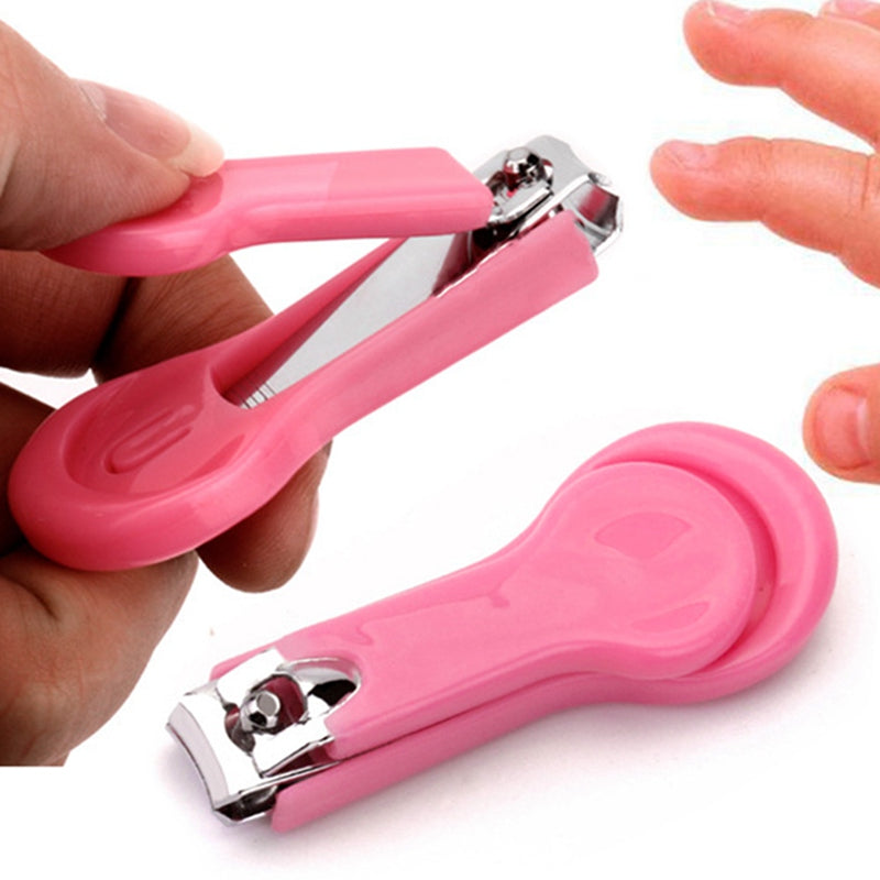 Safe Baby Nail Scissors – Cute Infant Nail Clipper with Rounded Tip and Ergonomic Grip